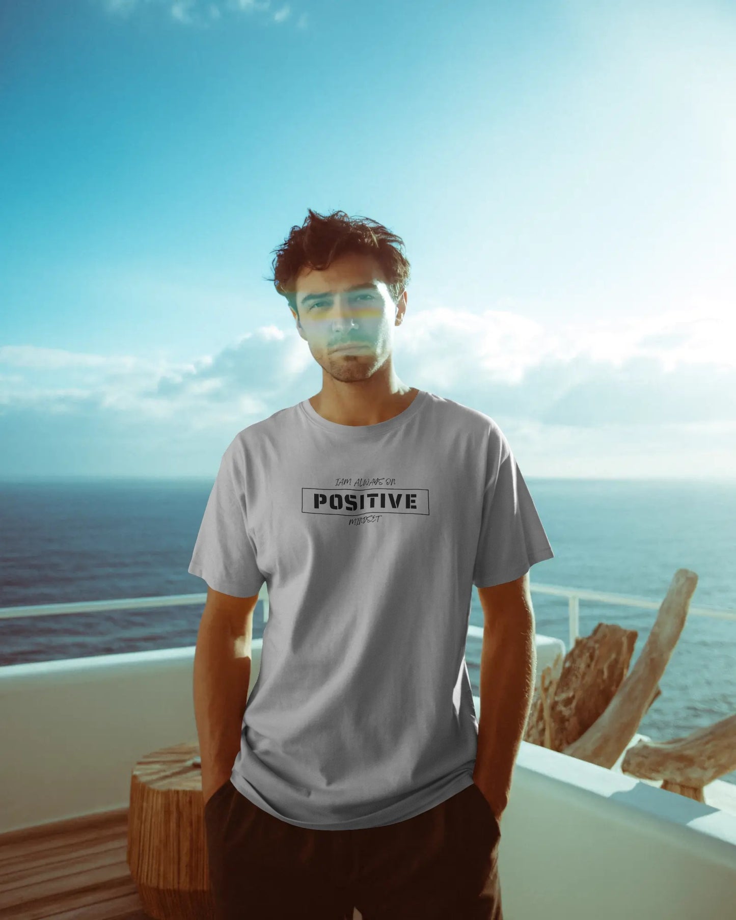 Iam Always Positive Regular T-Shirt